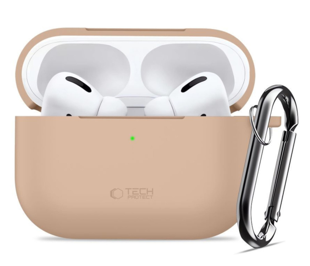 Tech-Protect Silicone Hook Do Apple Airpods Pro 3 Caffe Latte - 1367337 - zdjęcie 2